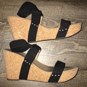 Lucky Brand wedge sandals